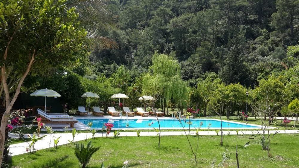 Sedir Palas Hotel Çıralı Exterior foto